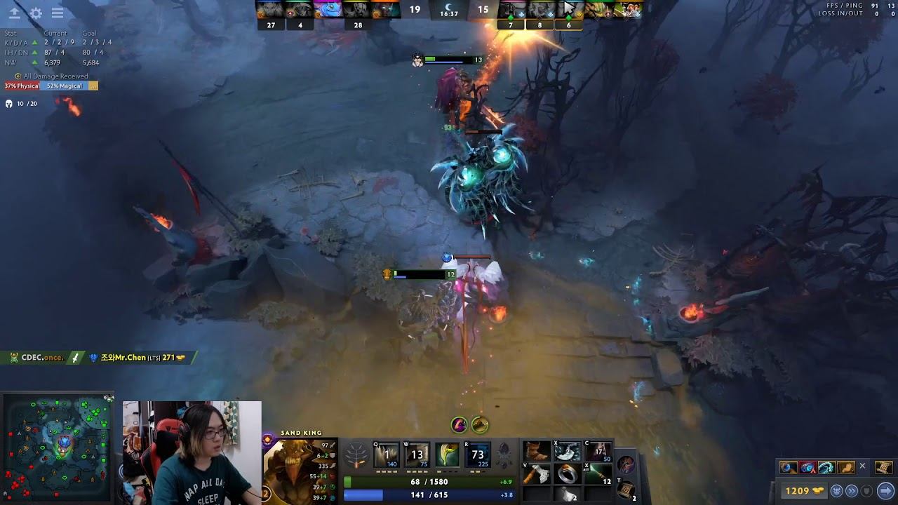 I played Sand King and Febby went Eternal Shroud Mid Zeus WutFace смотреть онлайн