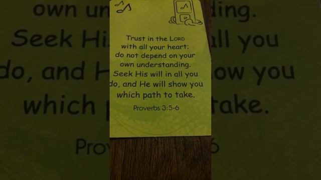 Proverbs 3: 5-6 смотреть онлайн