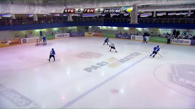 УХЛ. 12 тур. "Кривбасс" - "Дженералз" 2:0 смотреть онлайн