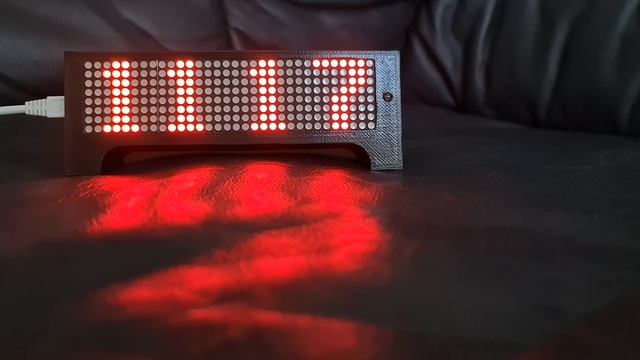 Wemos D1 Mini Rolling Clock with Max7219 LED Matrix Display and many add. functions (ie+uk+us) смотреть онлайн