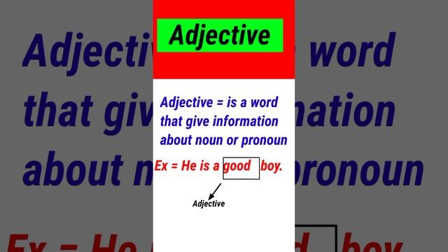 Adjective / English grammar смотреть онлайн