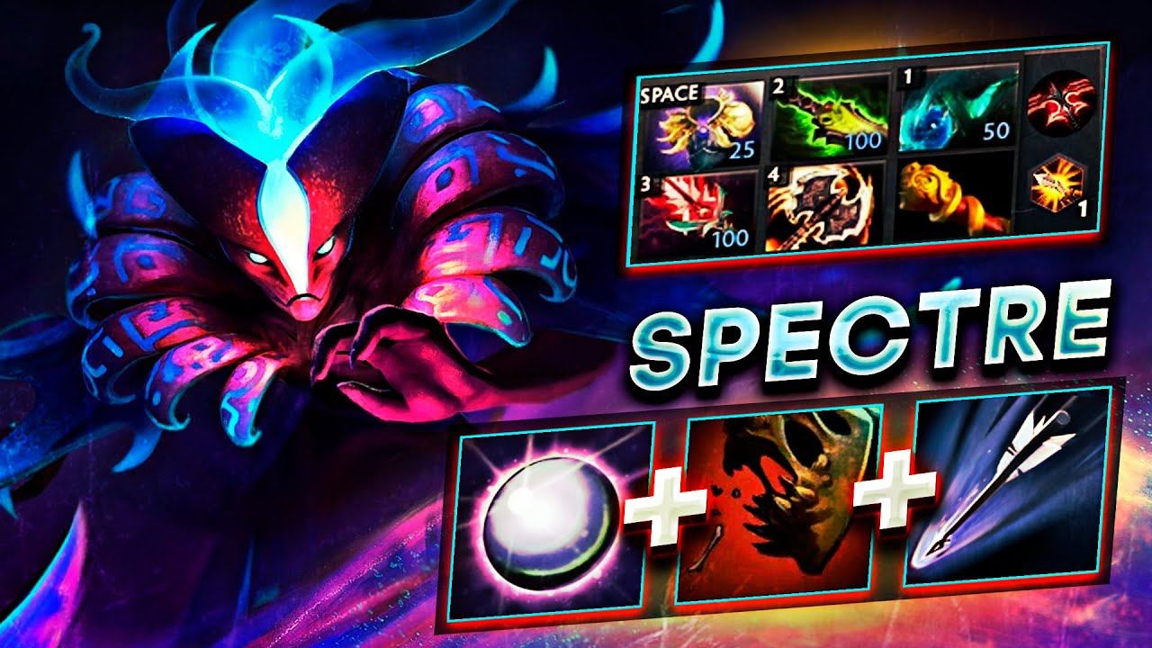 SPECTRE + [Feast + Marksmanship + Stygian Desolator] = IMBA! CUSTOM HERO CLASH 7.29d I Dota 2 смотреть онлайн
