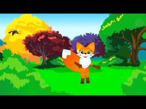 Песня про лисичку и ворону. Басня Крылова для детей