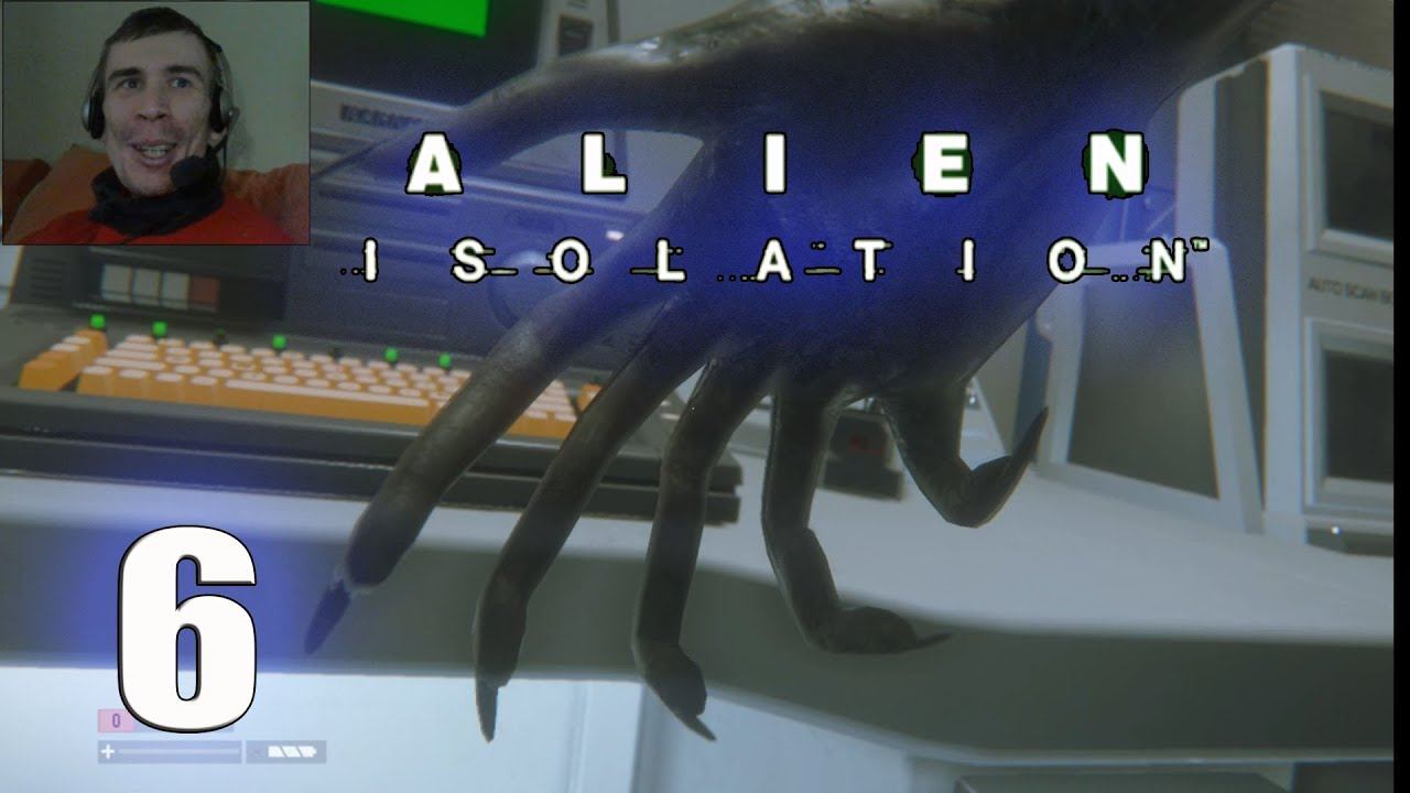 Alien Isolation (С вэбкой) #6 На волосок от смерти смотреть онлайн