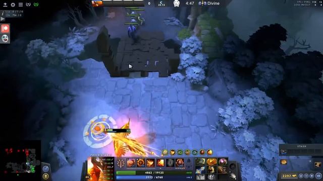 Roshan Defence 【肉山保卫战】：Phoenix（imba）solo play 《Divine》（turbo） смотреть онлайн