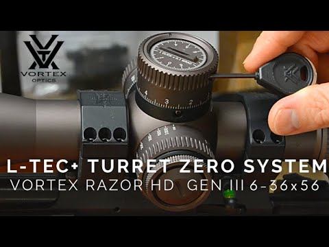 Vortex Razor HD Gen III 6-36x56 Riflescope L-Tec+ Turret Zeroing System смотреть онлайн