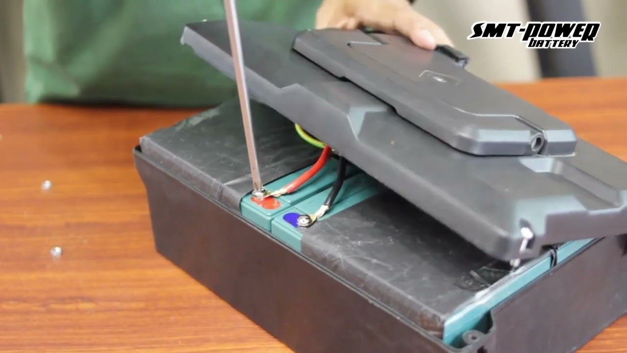 Tutorial Penggantian Baterai Untuk Sepeda Listrik Royal Sunrace II SMT-POWER 6DZF12 12v 12ah