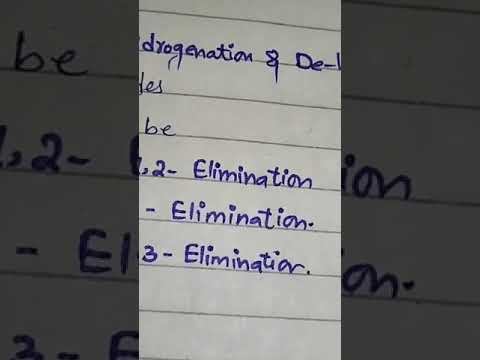 Elimination Reaction for class 12 |E1&E2|#chemistry смотреть онлайн