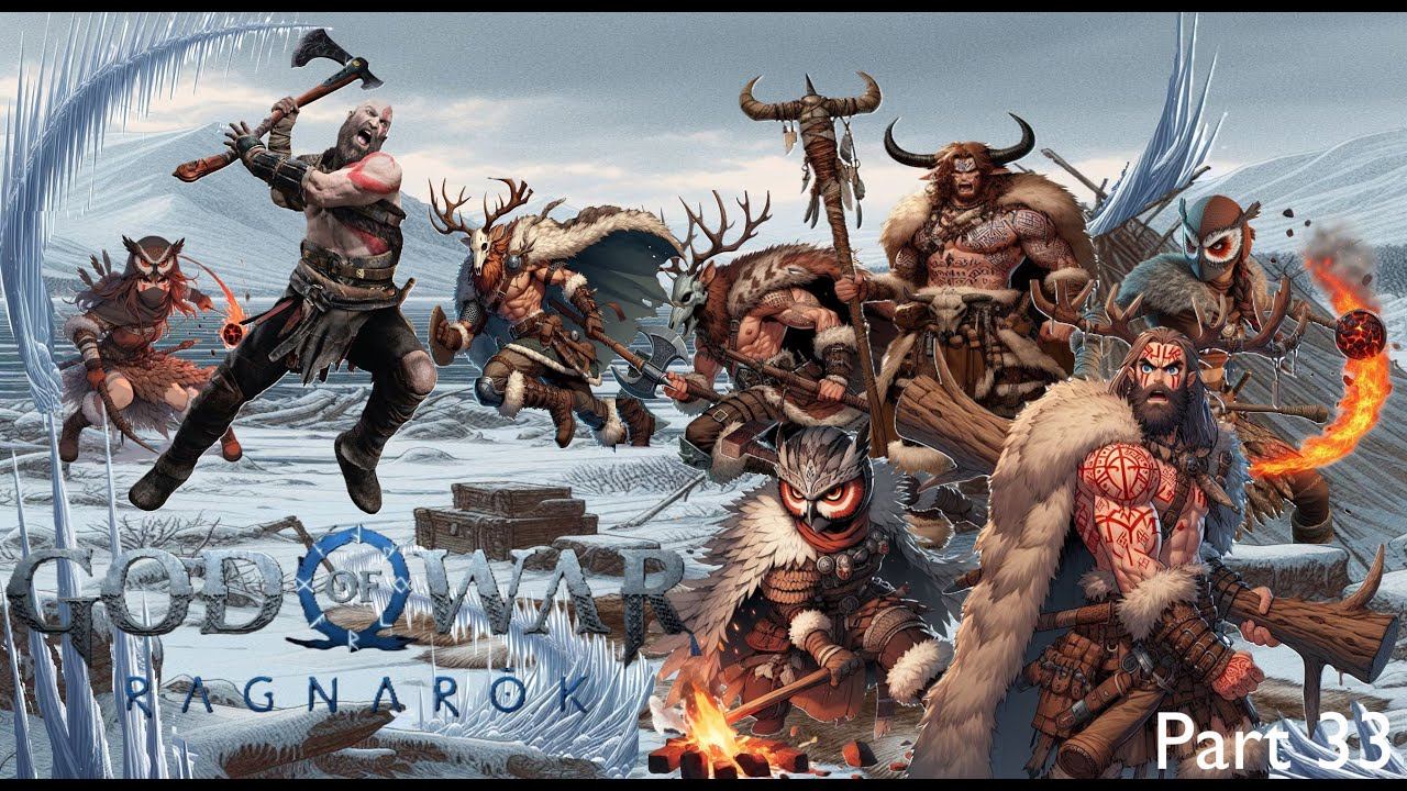 YMZ’s God of War Ragnarök Part 33 - Rake Hel Over Kol смотреть онлайн