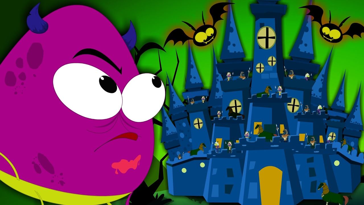 Humpty Dumpty | Scary Rhyme | Halloween Song смотреть онлайн