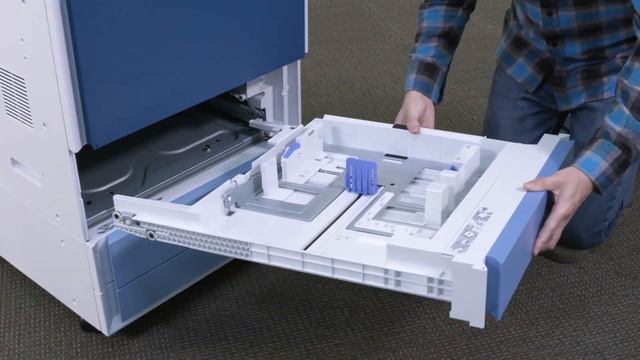 安裝/更換高容量進紙匣 | HP LaserJet Managed MFP E731 Printers | HP Support смотреть онлайн