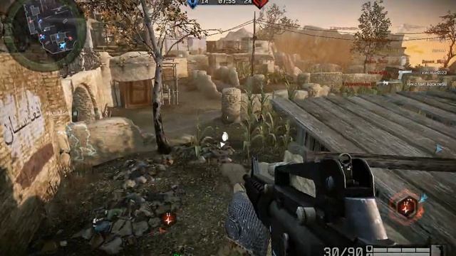 Играю в игру warface #4 (читер!!!) смотреть онлайн