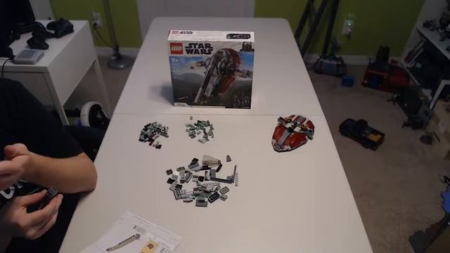 Garrett Builds Legos live!!! "Boba Fett's Starship" | Lego Star Wars | (Set #75312) смотреть онлайн