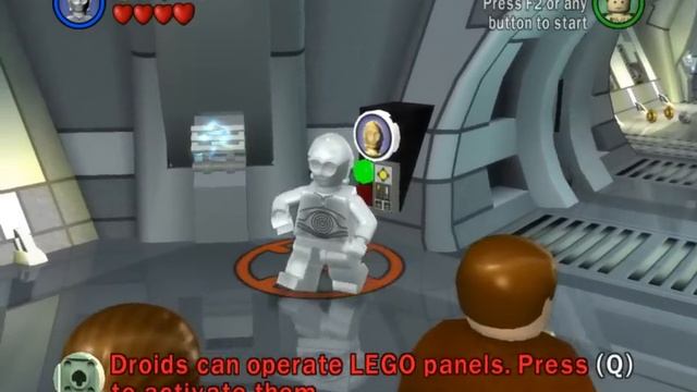 Lego Star Wars Saga - Episode 1 - Chapter 1 - Negotiations - Gameplay/Walkthough смотреть онлайн