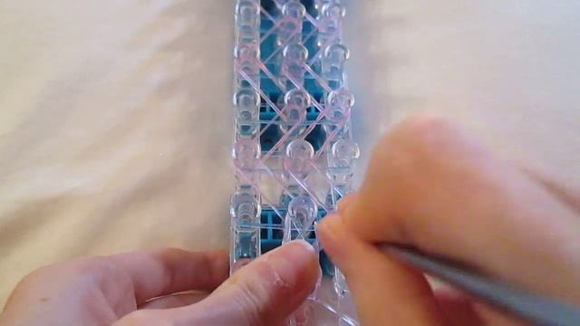 Rainbow Loom- How to make a Crazy Cotton Candy Bracelet (Original Pattern) смотреть онлайн