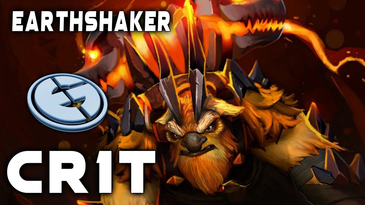 Cr1t- | Earthshaker | Dota 2 Full Gameplay смотреть онлайн