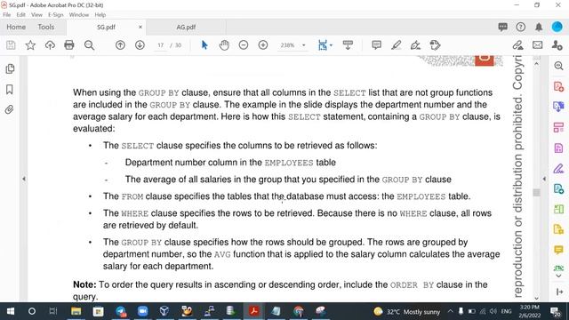 SQL-06-Feb-2022 Session 2 смотреть онлайн