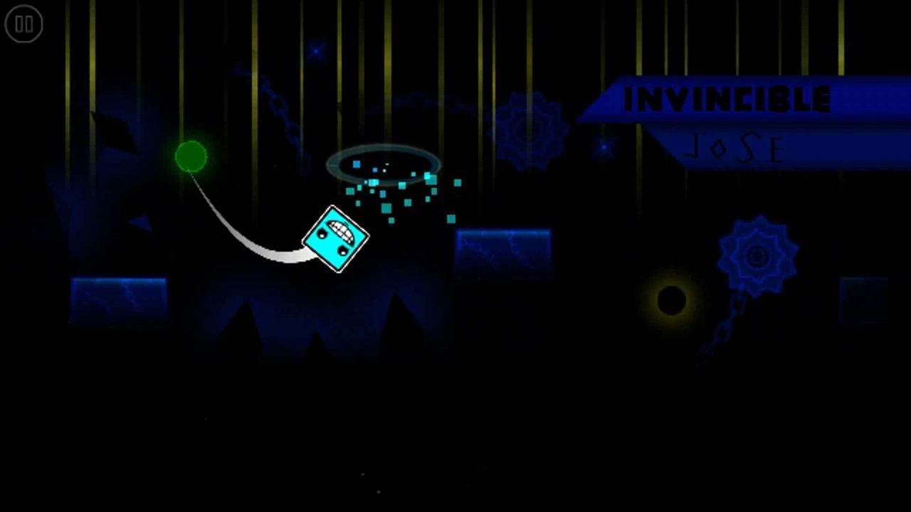 Geometry Dash - INVINCIBLE (3 Coins Demon 10*) By GD JOSE смотреть онлайн