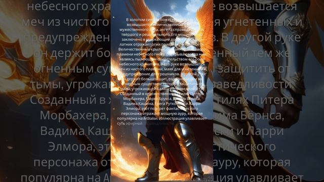 Магия ИИ: Лев Ангел Справедливости в Искусстве смотреть онлайн