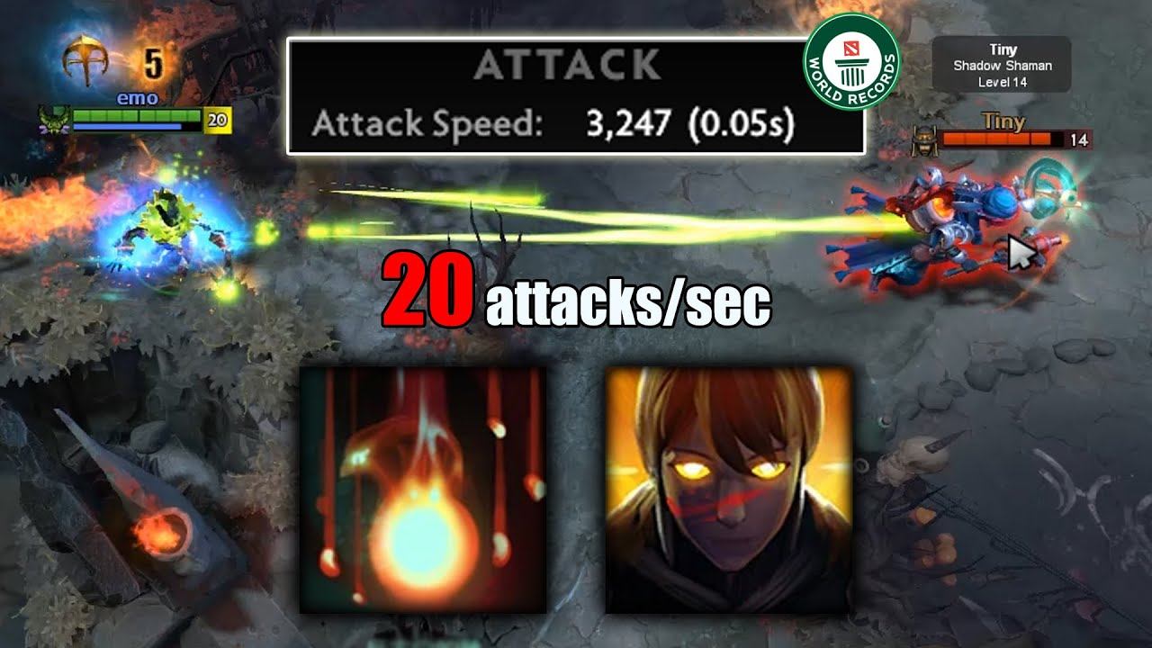 World record: 20 attacks per second смотреть онлайн