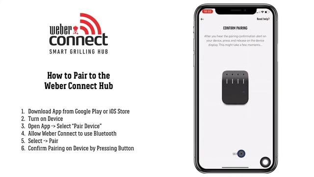 Weber Connect - How To Pair To A Device смотреть онлайн