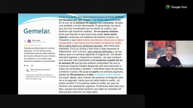 Protocolo de moxibustión para la versión fetal - Antonio Cuenca (Clínica FisioZhen) смотреть онлайн