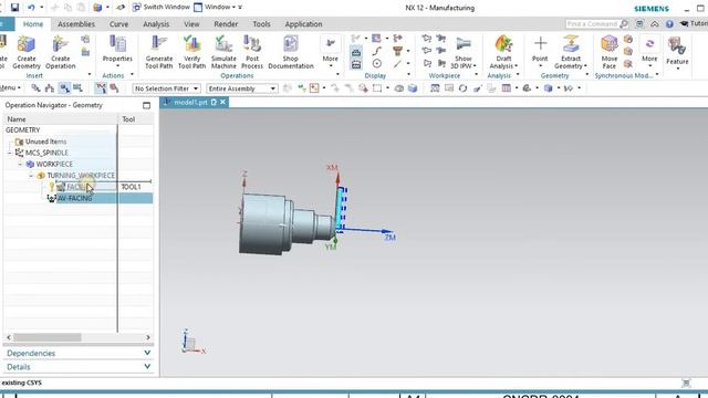 TUTORIAL NX CAM and CAD // Siemens NX.12 смотреть онлайн