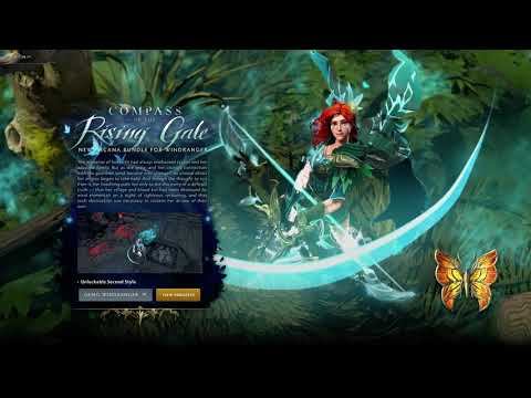 Windranger Arcana Intro @ 4k 60 смотреть онлайн