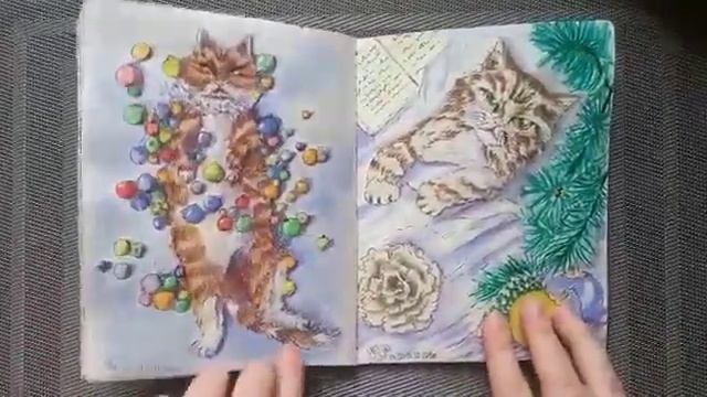 Листалка скетчбука от "Малевичъ". смотреть онлайн