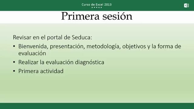 Primera sesión Excel Integral смотреть онлайн