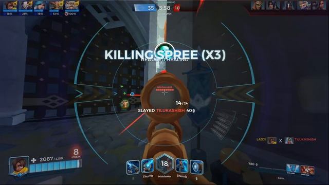 Kinessa/Strix Montage of Paladins смотреть онлайн