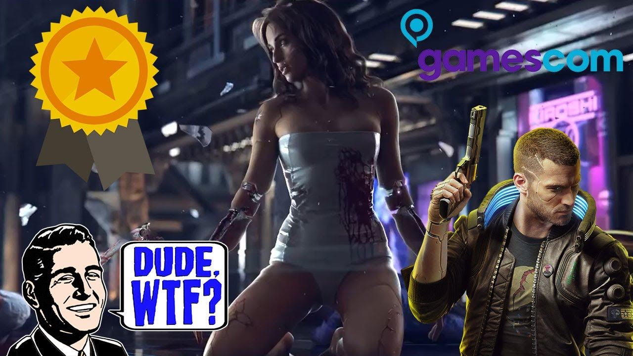 RIGGED? CYBERPUNK 2077 takes the Gamescom Awards… and it's not even RELEASED yet!!! смотреть онлайн