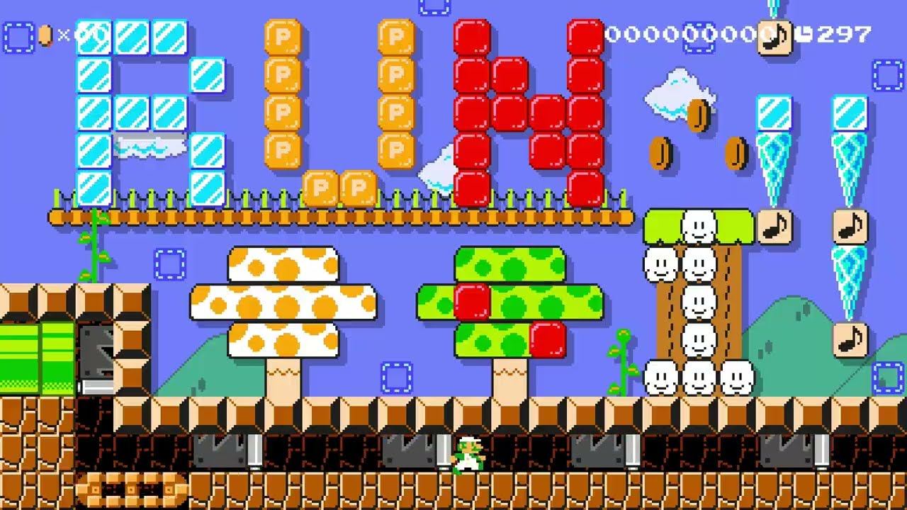 262 🎵 Kirby Mix 32 🎵 Listen To Music 👷 Super Mario Maker 2 👷 [No Commentary]