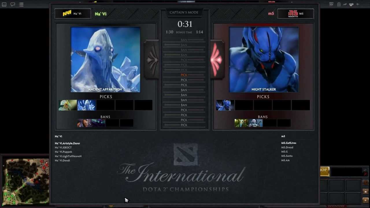 NaVi vs M5 Winner Quarterfinal Russian Commentary v1lat Dota 2 International 2011 смотреть онлайн