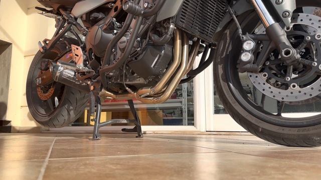 Yamaha Tracer 9 ⚡️ Dominator HP8 black exhaust | no db killer смотреть онлайн