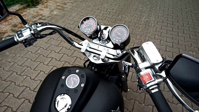 RMT Daystar 125 FI schwarz matt смотреть онлайн