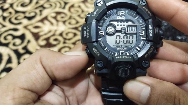 UNBOXING JAM TANGAN PRIA ARMY SPORT DIGITAL LED ANTI AIR 30 METER смотреть онлайн