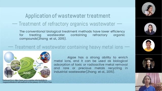 Immobilization Of Bacterial And Algal Systems For Wastewater Treatment