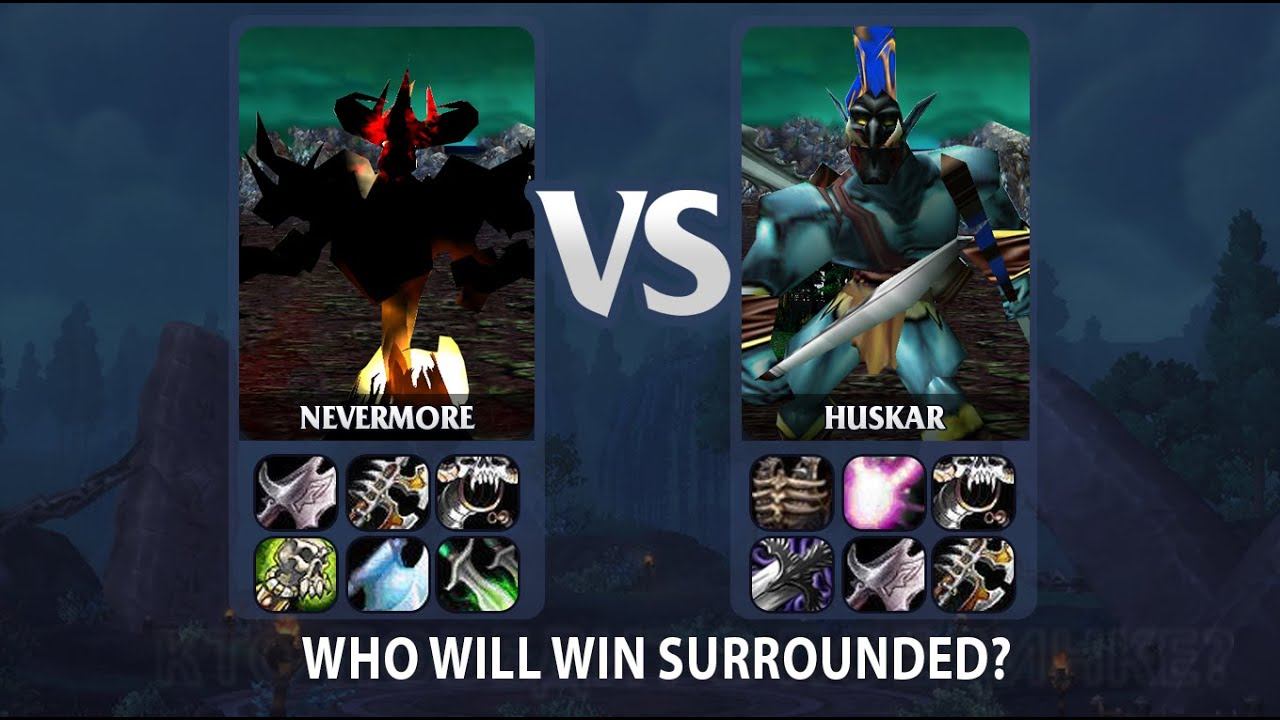 Huskar vs Nevermore | 1 x 1 | 25 lvl | full slots | who will beat? смотреть онлайн