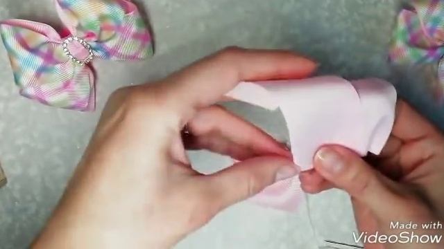 Набір бантиків з 1 м. декоративної стрічки шириною 4 см МК!!!! смотреть онлайн