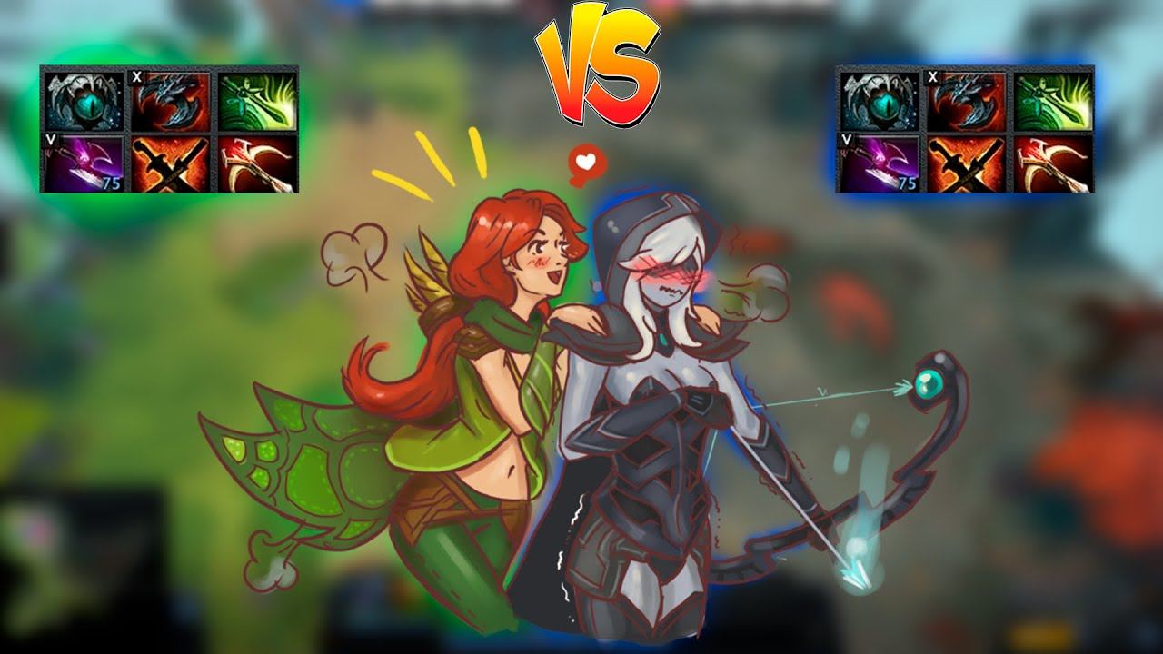 Drow ranger vs Wind ranger | 30 lvl | Who'll Beat? Guess? смотреть онлайн