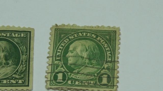 Update On 1909 & 1923 Benjamin Franklin Green One Cent Stamp смотреть онлайн