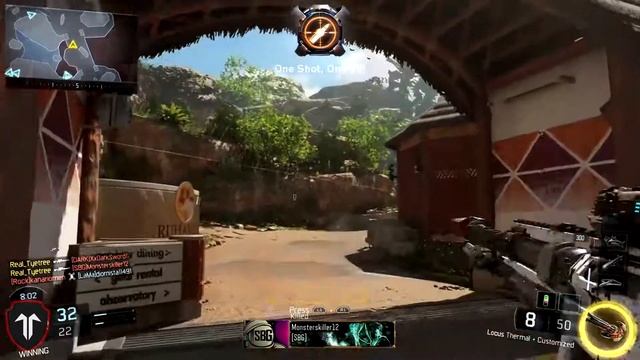 OUT OF THE SMOKE "LOCUS + THERMAL" GAMEPLAY BLACK OPS 3 MONTAGE смотреть онлайн
