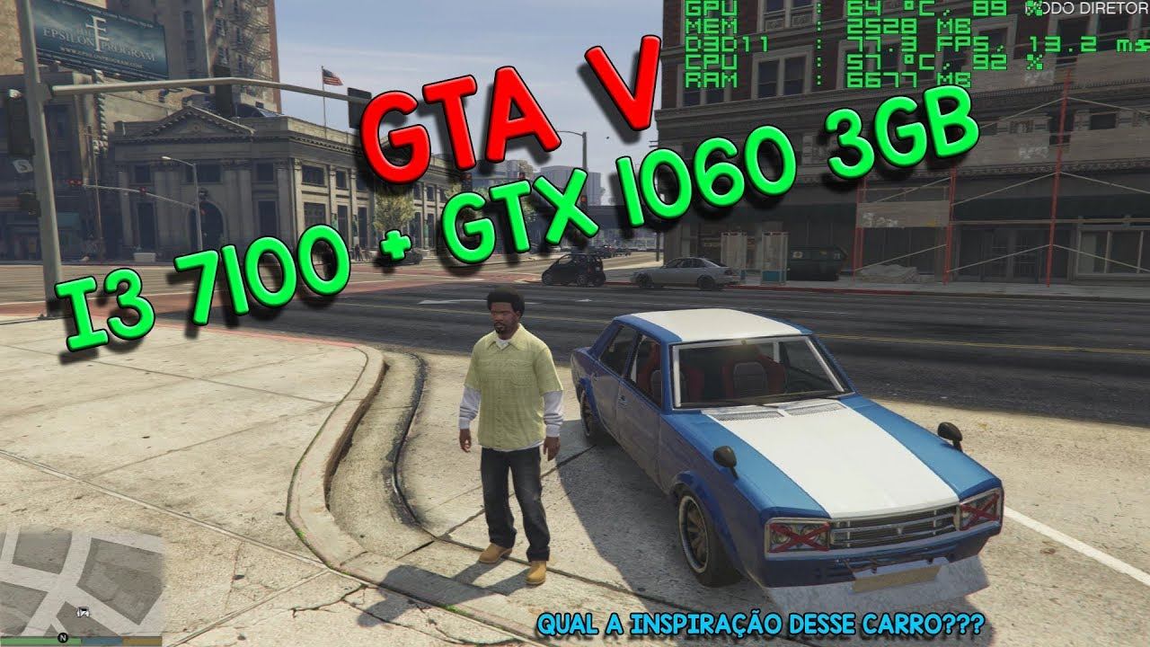 GTA V e GTA Online - live 400 Inscritos! teste e bate papo - i3+GTX1060 - Live - #14 смотреть онлайн