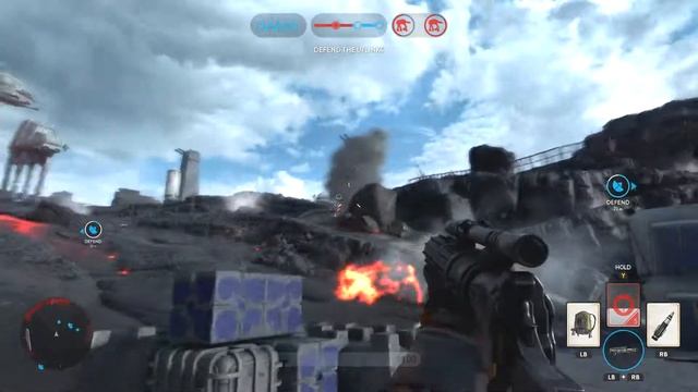 Star Wars Battlefront - First Person View - Offline Skirmish - Hard Mode - 1080/60 смотреть онлайн