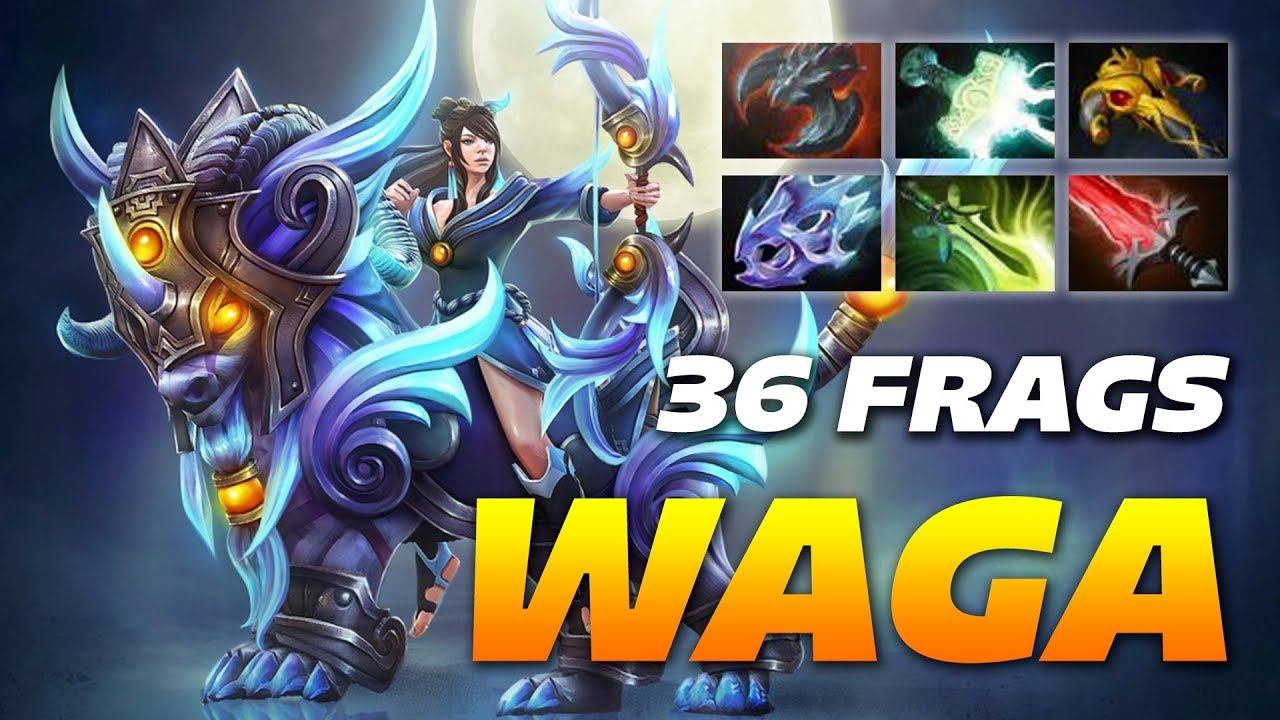 Waga Mirana 36 Frags [SUPER HARD GAME] | Dota 2 TOP MMR смотреть онлайн