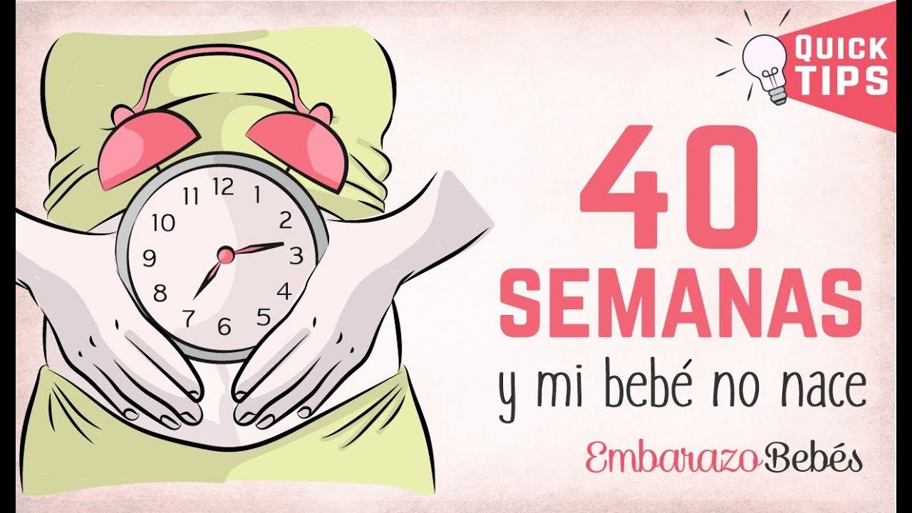 40 SEMANAS y SIN CONTRACCIONES 😰⏰¿Por qué no nace mi bebé? смотреть онлайн