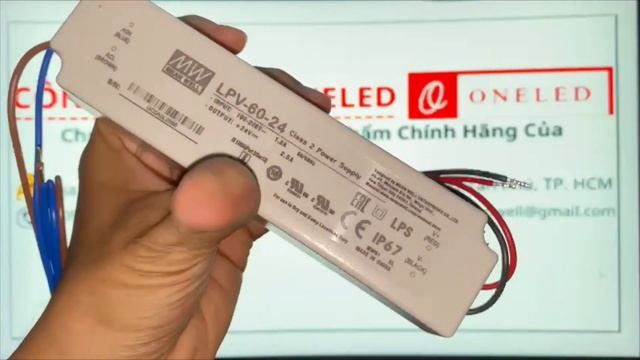 LPV-60-24 Bộ Nguồn MEANWELL LED Driver - ONELED