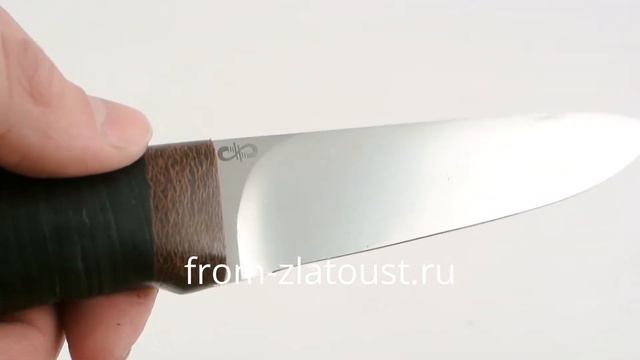 Эш. Рукоять кожа. Сталь 95Х18 смотреть онлайн