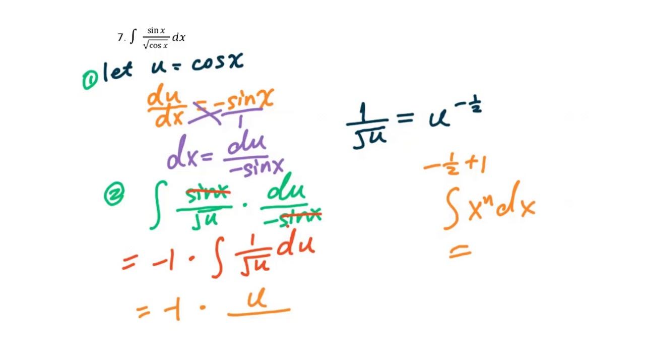 Topic 5 Integral by Substitution (2) смотреть онлайн
